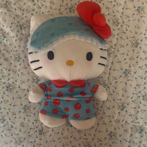 Sanrio Hello Kitty Stuffed Animal - Red, Blue, White